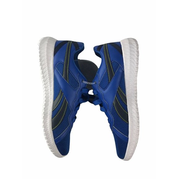 Adidas Blue Yellow White FV0370 shoes Size 7 Mens New No Box - Picture 8 of 11